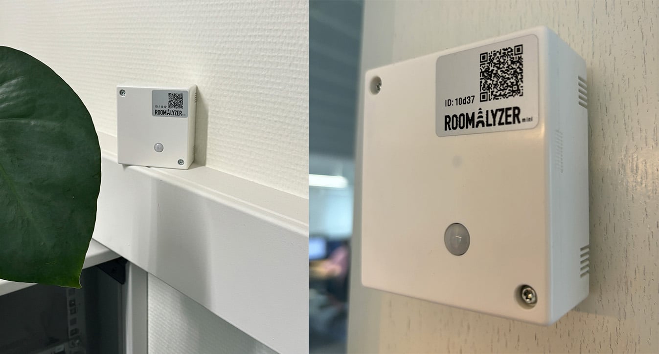 Sensors in an office environment